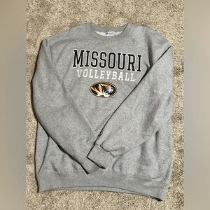 Large Mizzou volleyball Champion crewneck